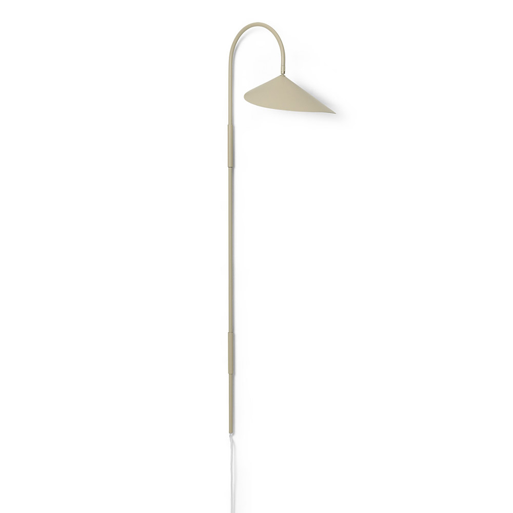 Arum Swivel Tall Wall Lamp - Cashmere