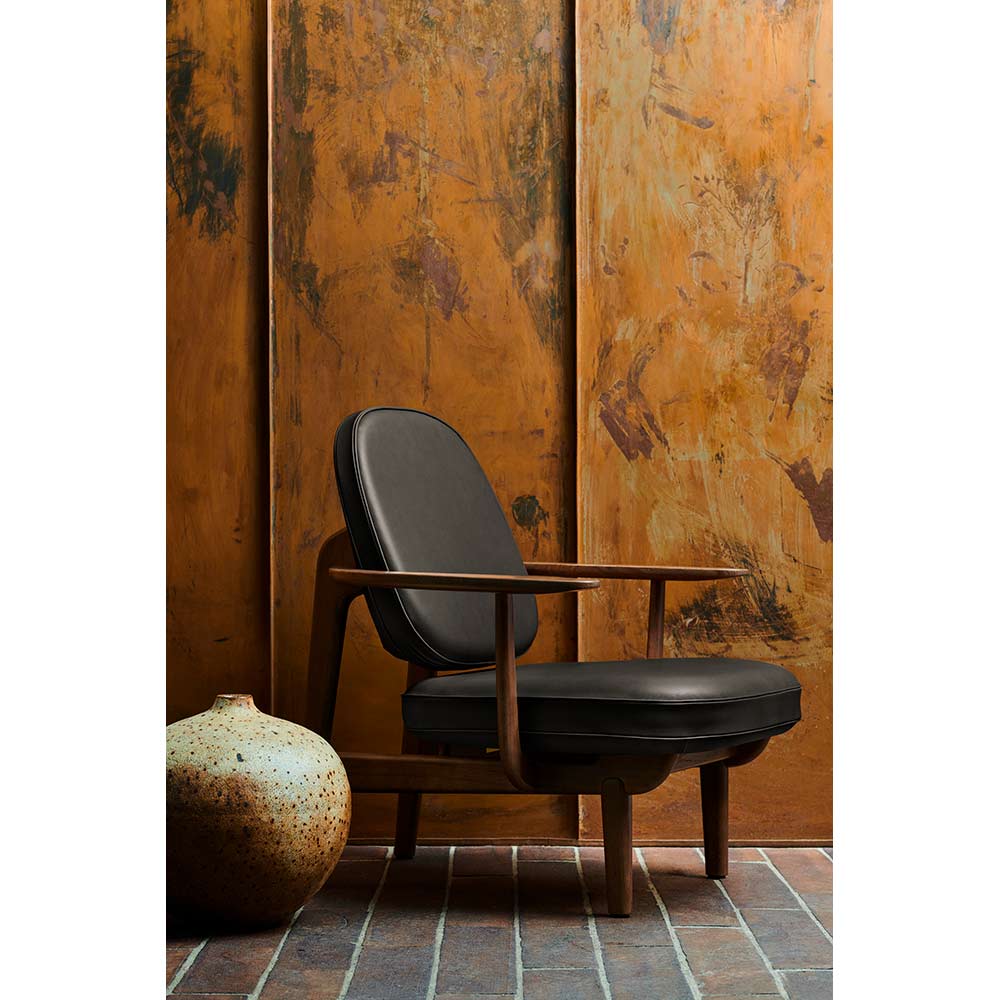 Fred Lounge Chair - Walnut Stained Oak