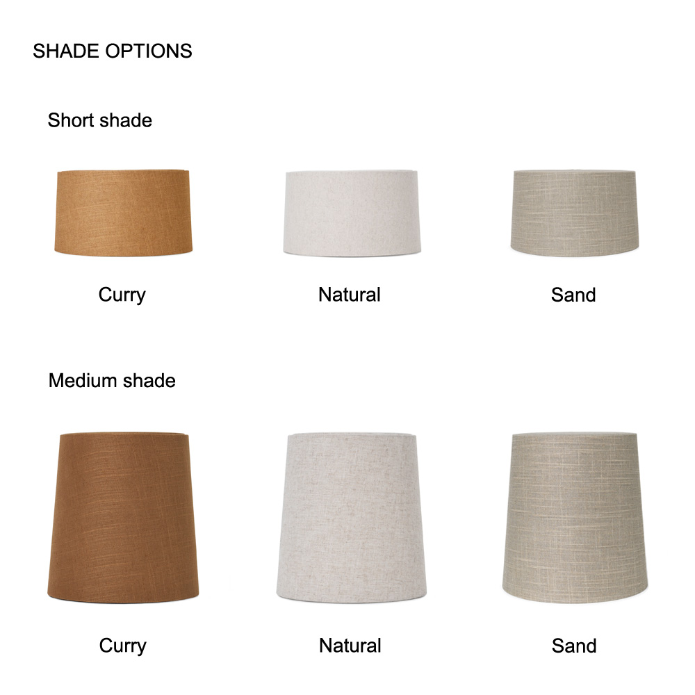 Hebe Small Lamp - Terracotta