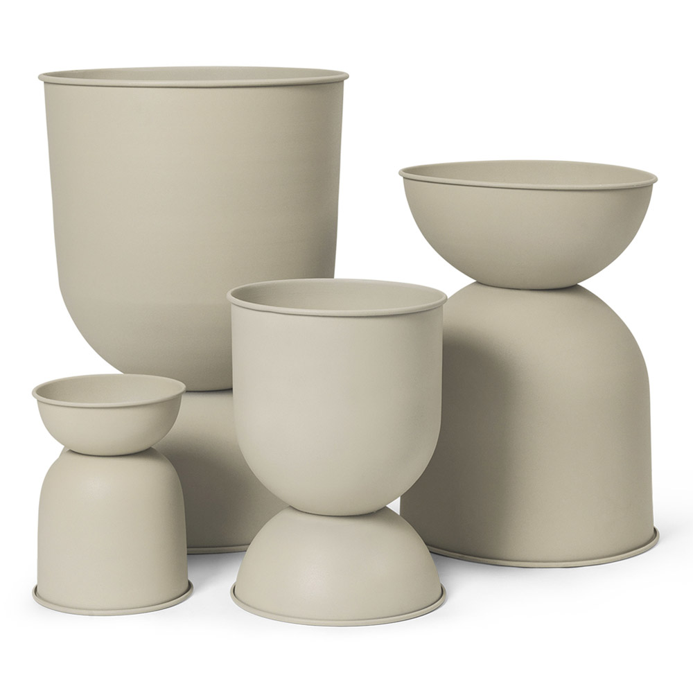 Hourglass Pot Extra Small - Cashmere