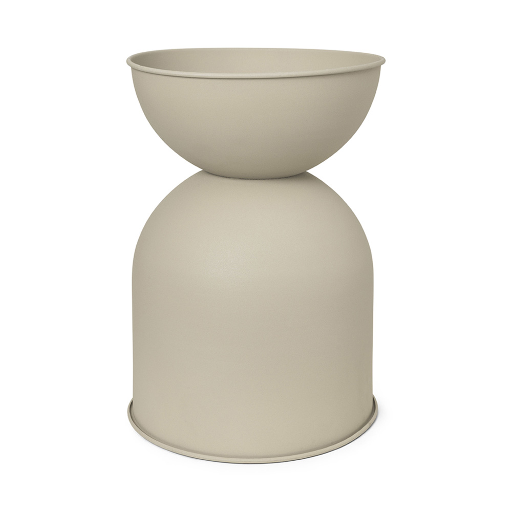 Hourglass Pot Medium - Cashmere
