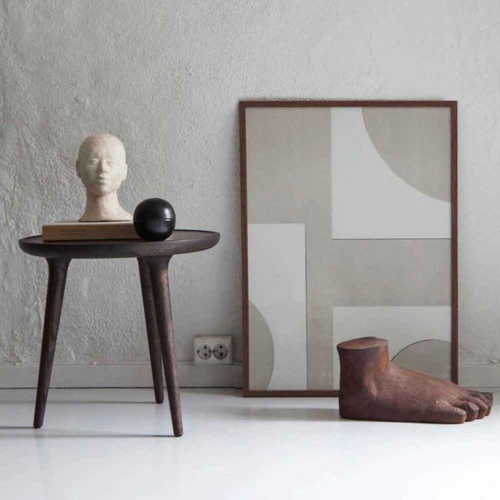 Accent X Large Side Table - Oak, Sirka Gray Stain Lacquered