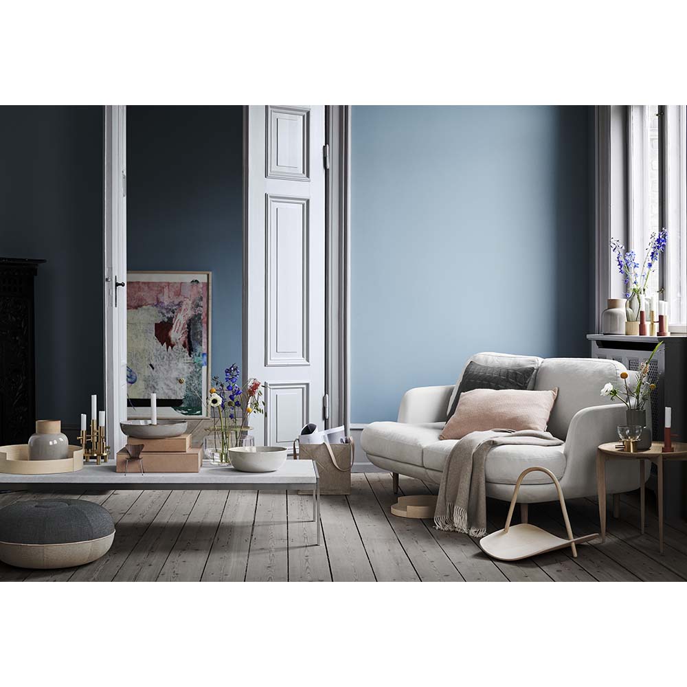 PK63 Coffee Table - Marble, Gray/White