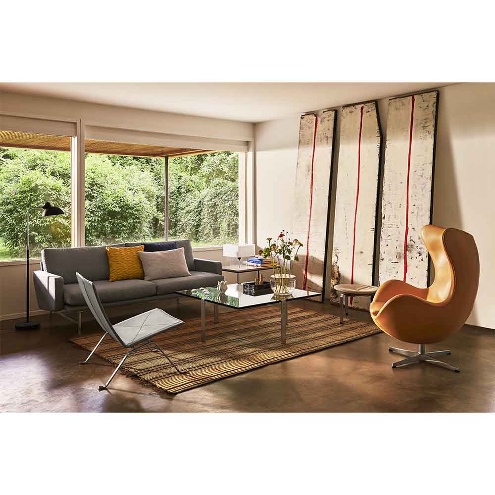 PK65 Coffee Table - Marble, Gray/White