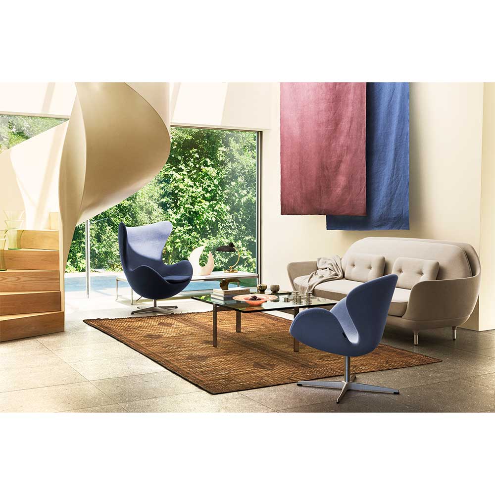 PK65 Coffee Table - Marble, Gray/White