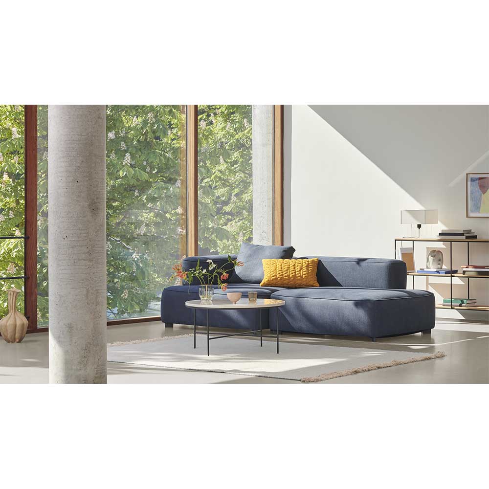 Planner Round Coffee Table - Cream