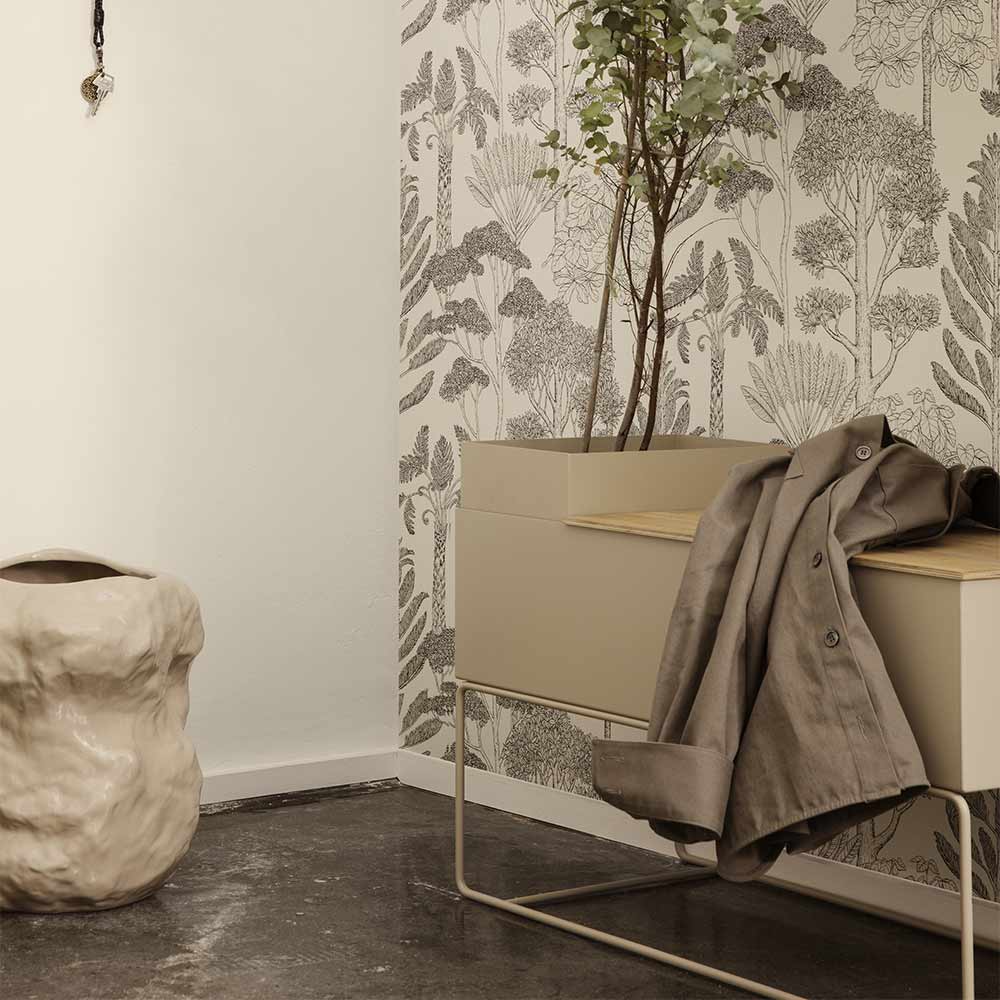 Plant Box Pot Large - Olive