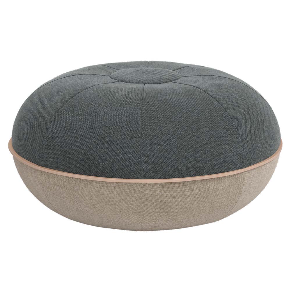 Pouf Small Steel Gray 1 | Rouse Home