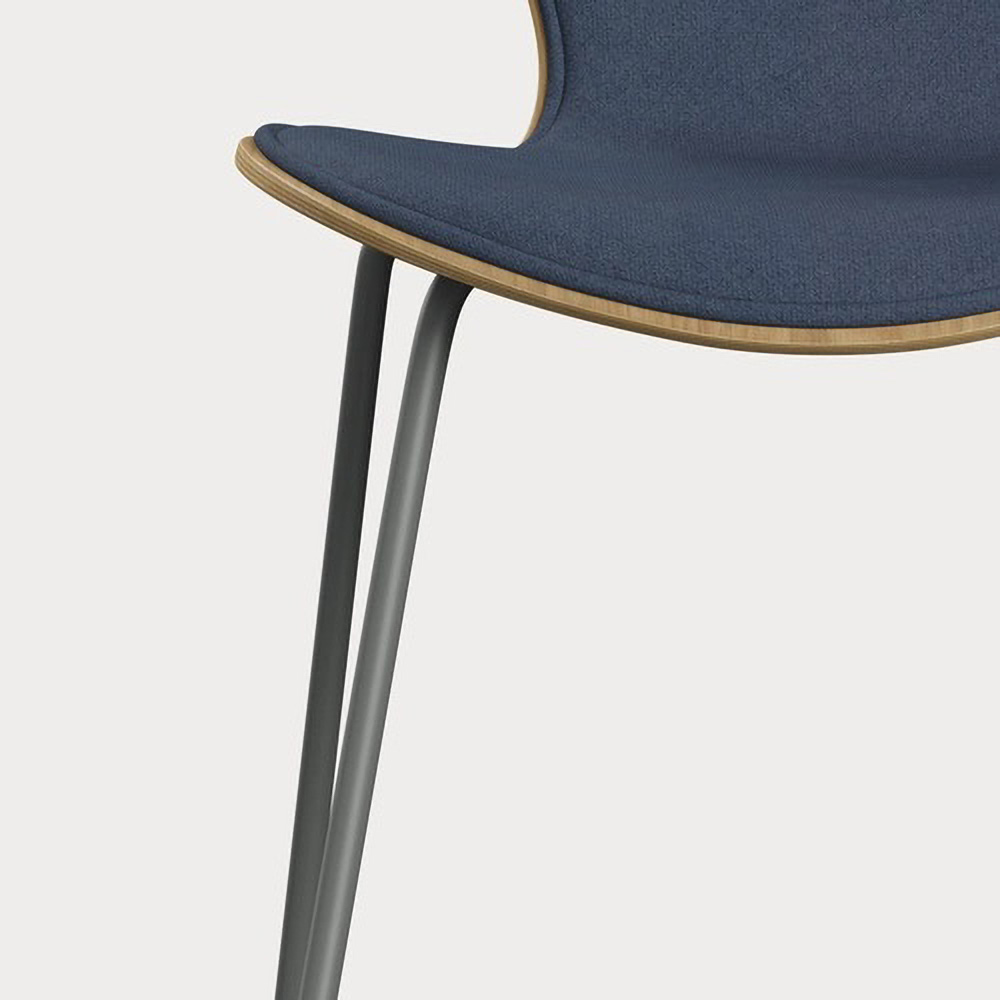 Series 7 Front Upholstered Bar Counter Stool Natural Veneer 5 | Rouse Home