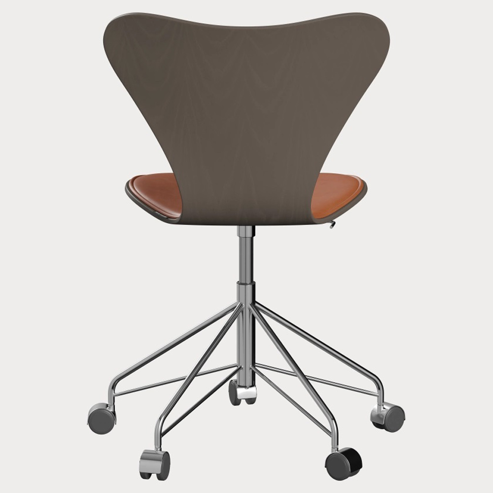 Series 7 Front Upholstered Swivel Chair Colored Ash 4 | Rouse Home