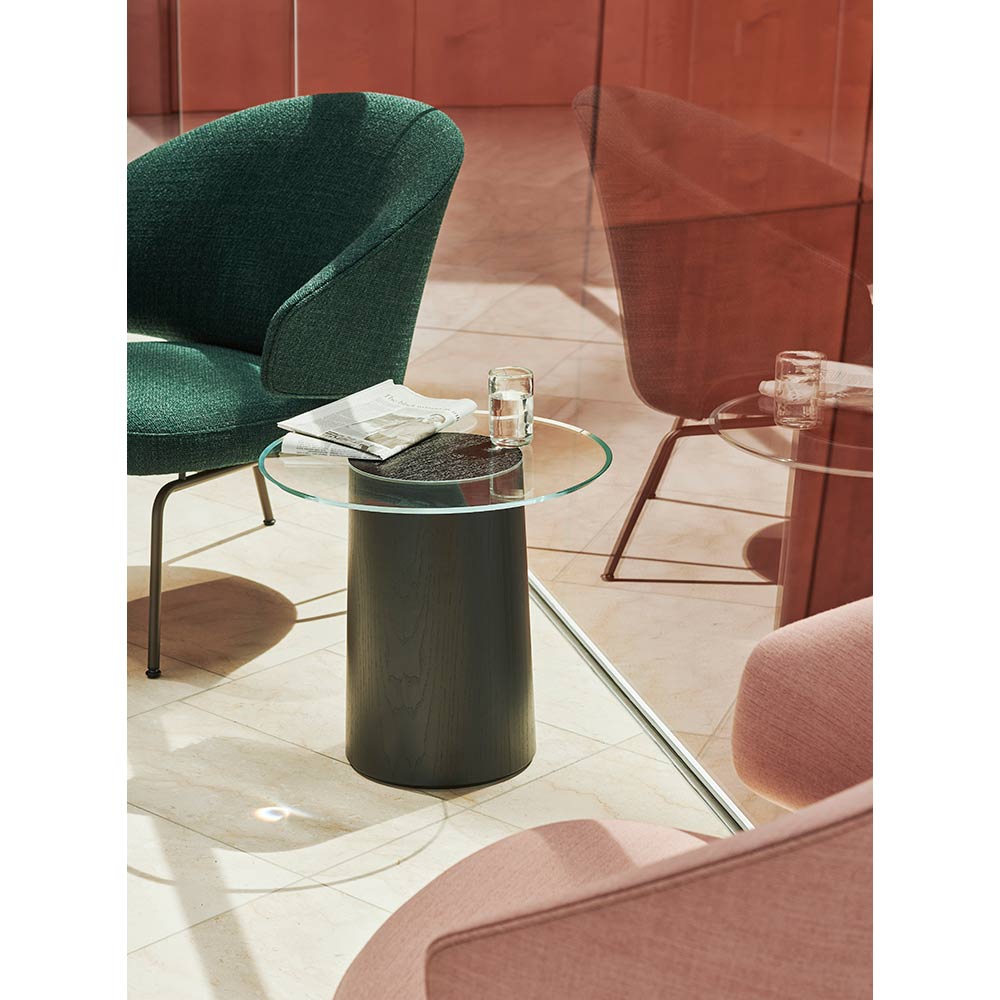 Stub Side Table - Black Ash