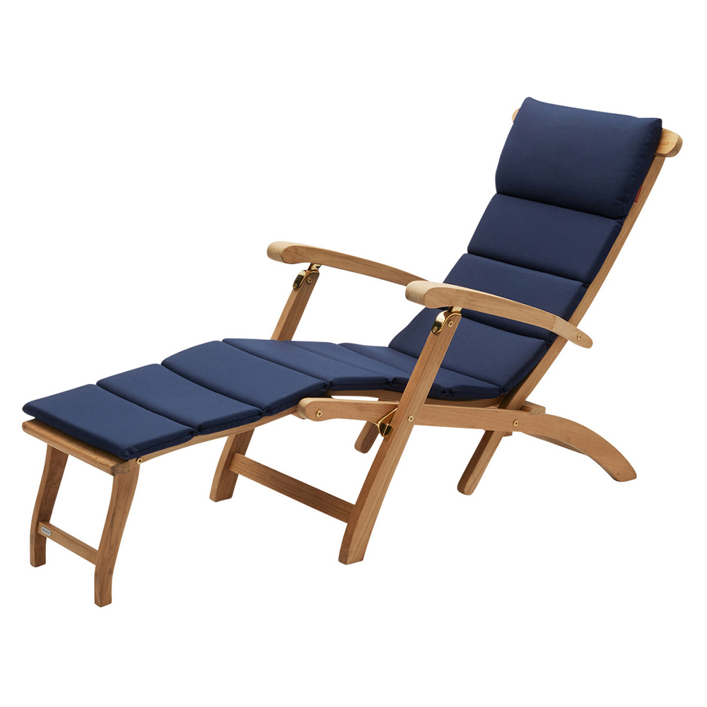Barriere Outdoor Deck Chair Cushion - Marine