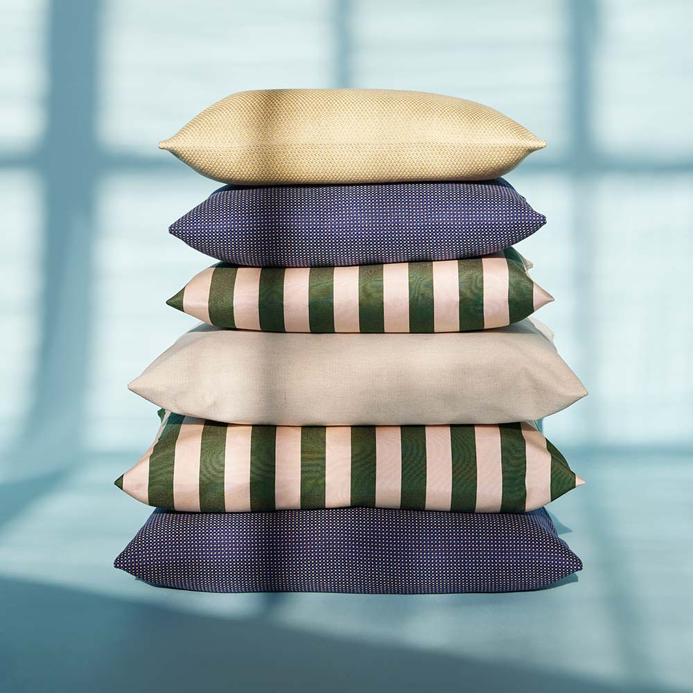 Barriere Outdoor Pillow - Golden Yellow Stripe