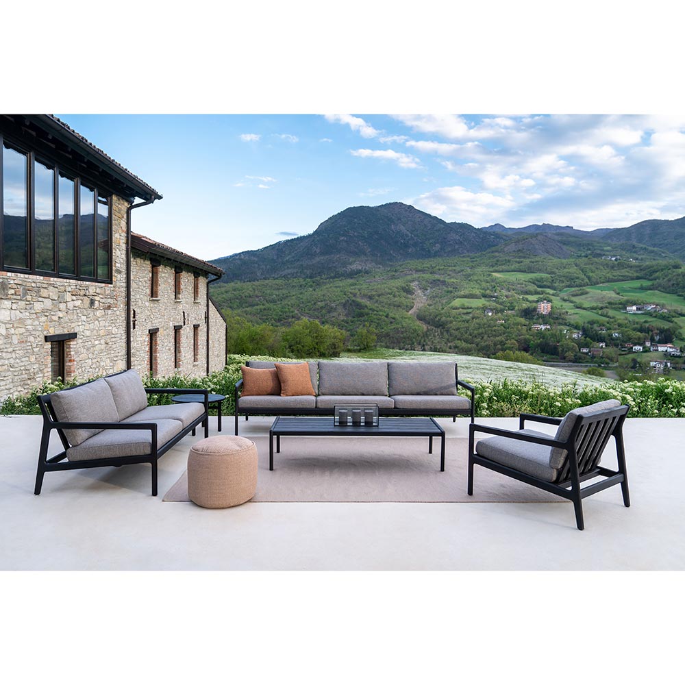 Jack Outdoor Coffee Table - Black Teak