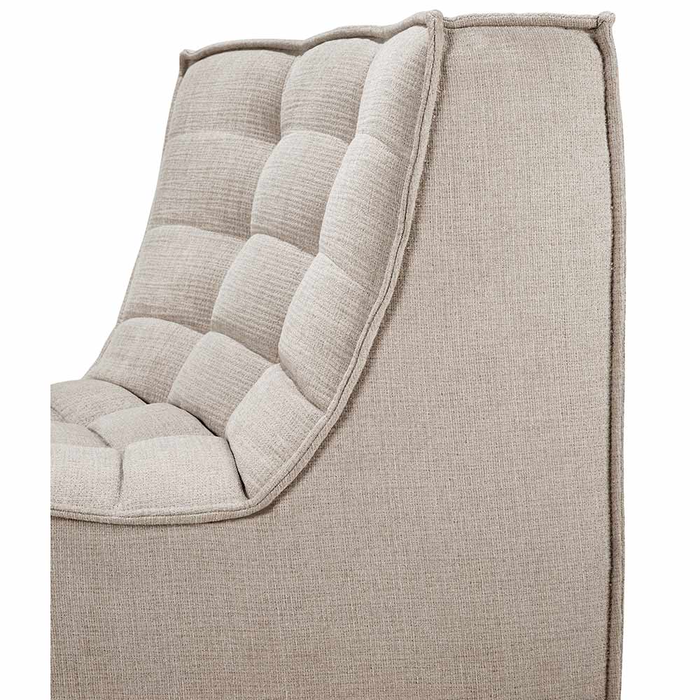 N701 45 Degreee Round Corner Modular Sofa Beige 03 | Rouse Home