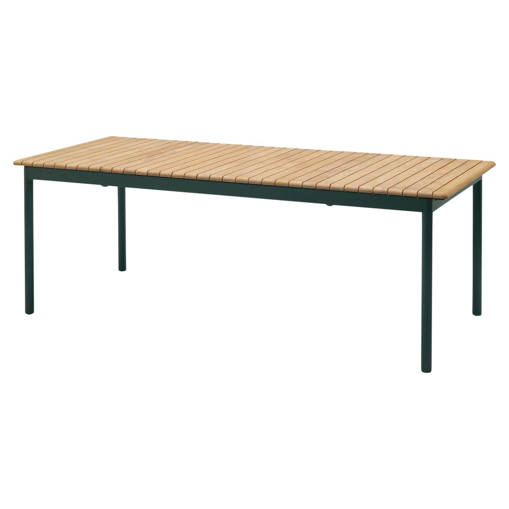 Pelagus Outdoor Extendable Dining Table - Hunter Green