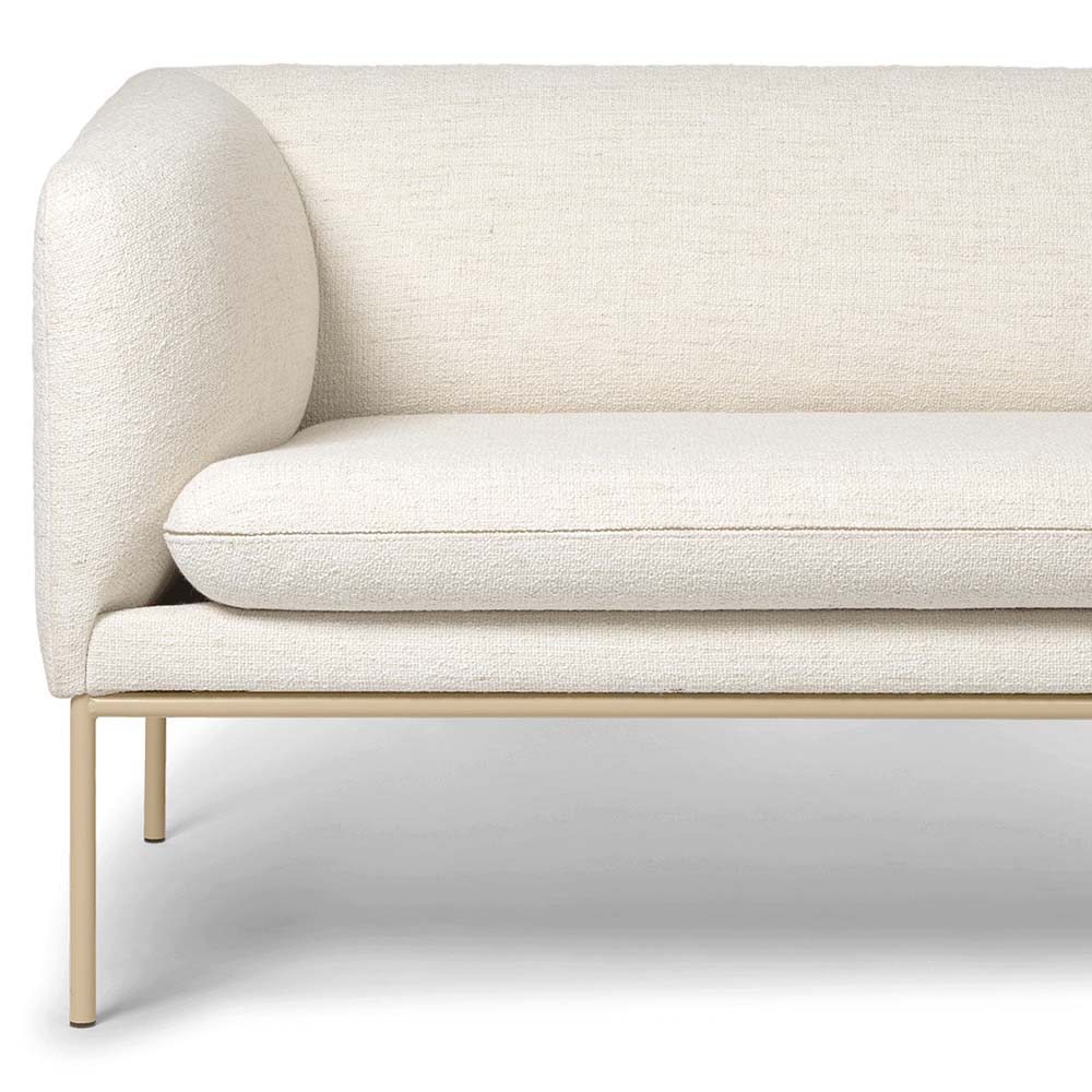 Turn 2 Seat Sofa Boucle Off White 2 | Rouse Home