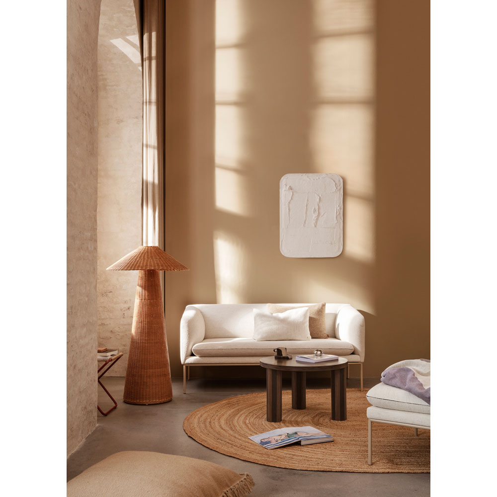 Turn 2 Seat Sofa Boucle Off White 3 | Rouse Home