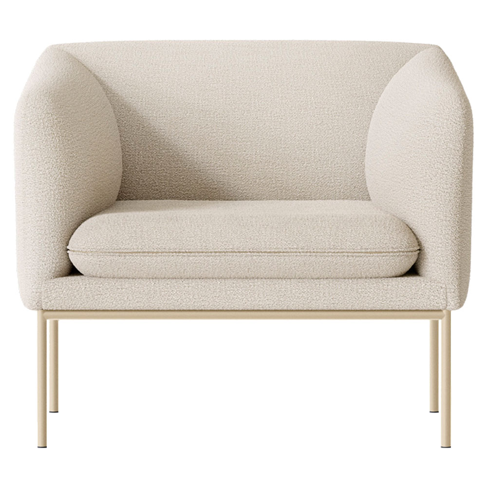 Turn Armchair - Boucle, Off-White