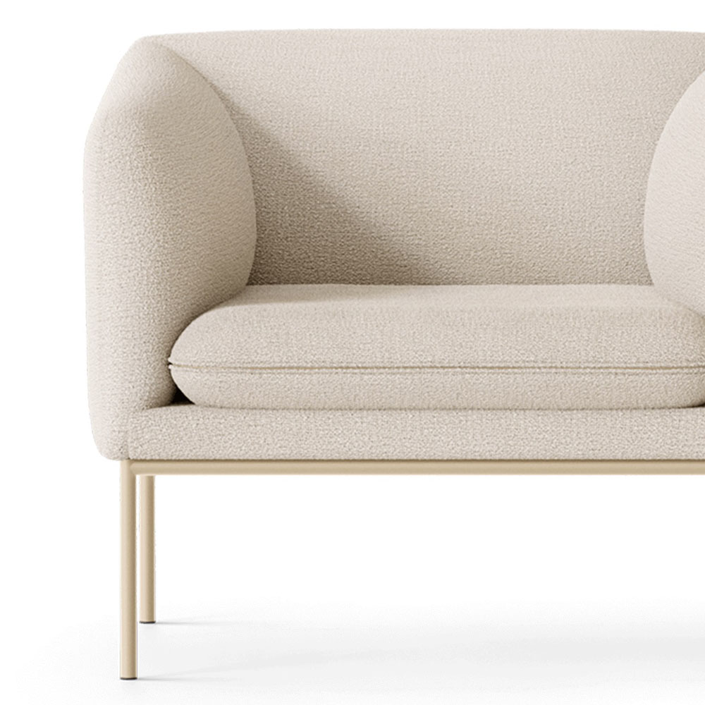 Turn Armchair - Boucle, Off-White