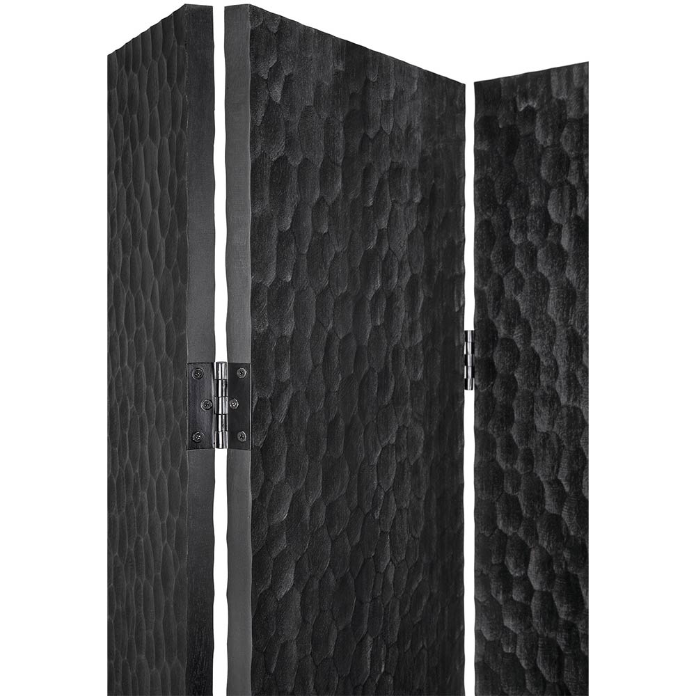 Chopped Room Divider - Black Mahogany
