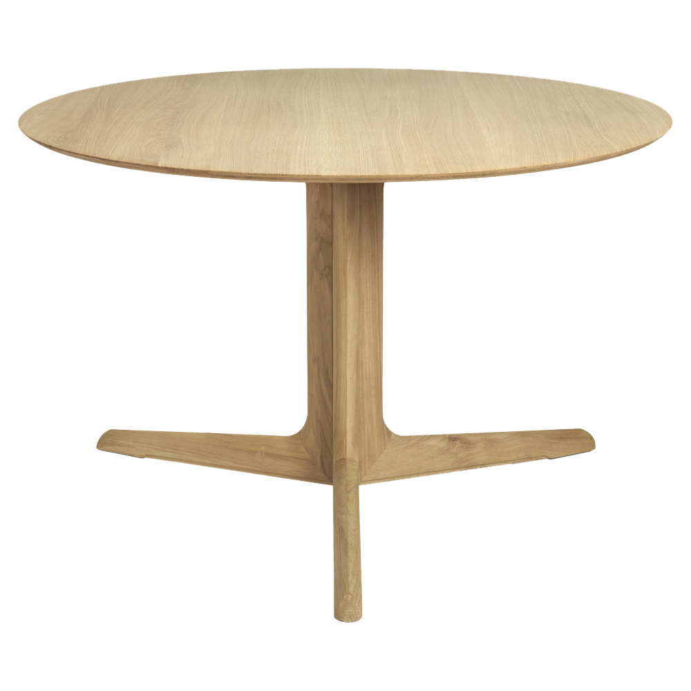 Corto Round Dining Table - Oak