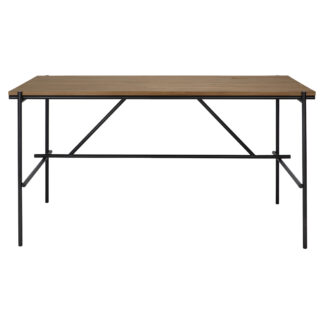 Oscar Desk - Teak, With Cable Management