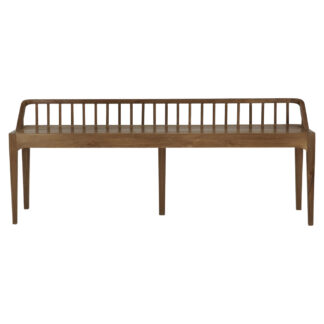 Spindle Bench - Reclaimed Teak