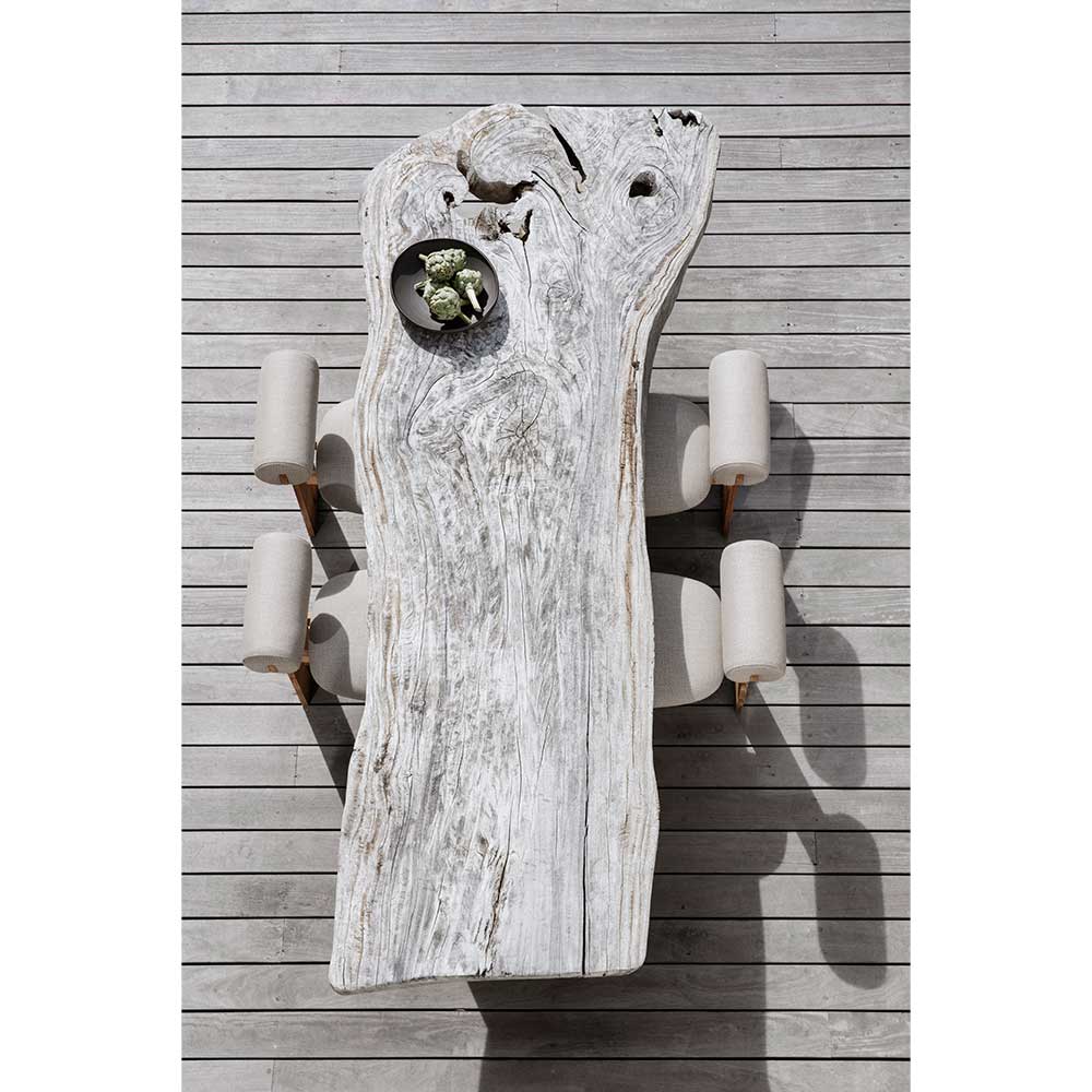 Hippo Outdoor Dining Chair - Savane Coconut
