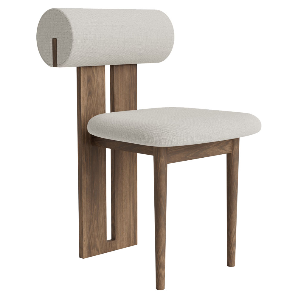 Hippo Outdoor Dining Chair - Savane Whisper