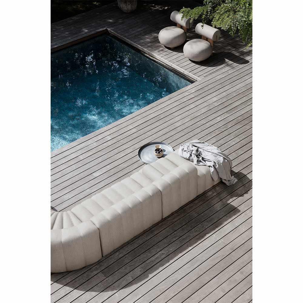Hippo Outdoor Lounge Chair - Savane Coconut
