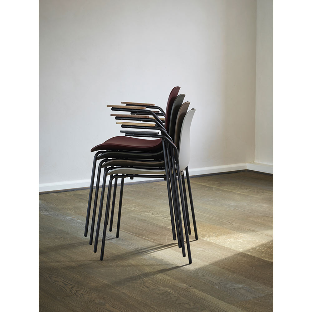 Langue Polypropylene Armchair Flint Gray 6 | Rouse Home