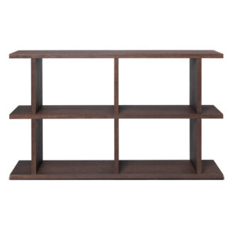 Kona Bookcase 2x2 - Dark Stained