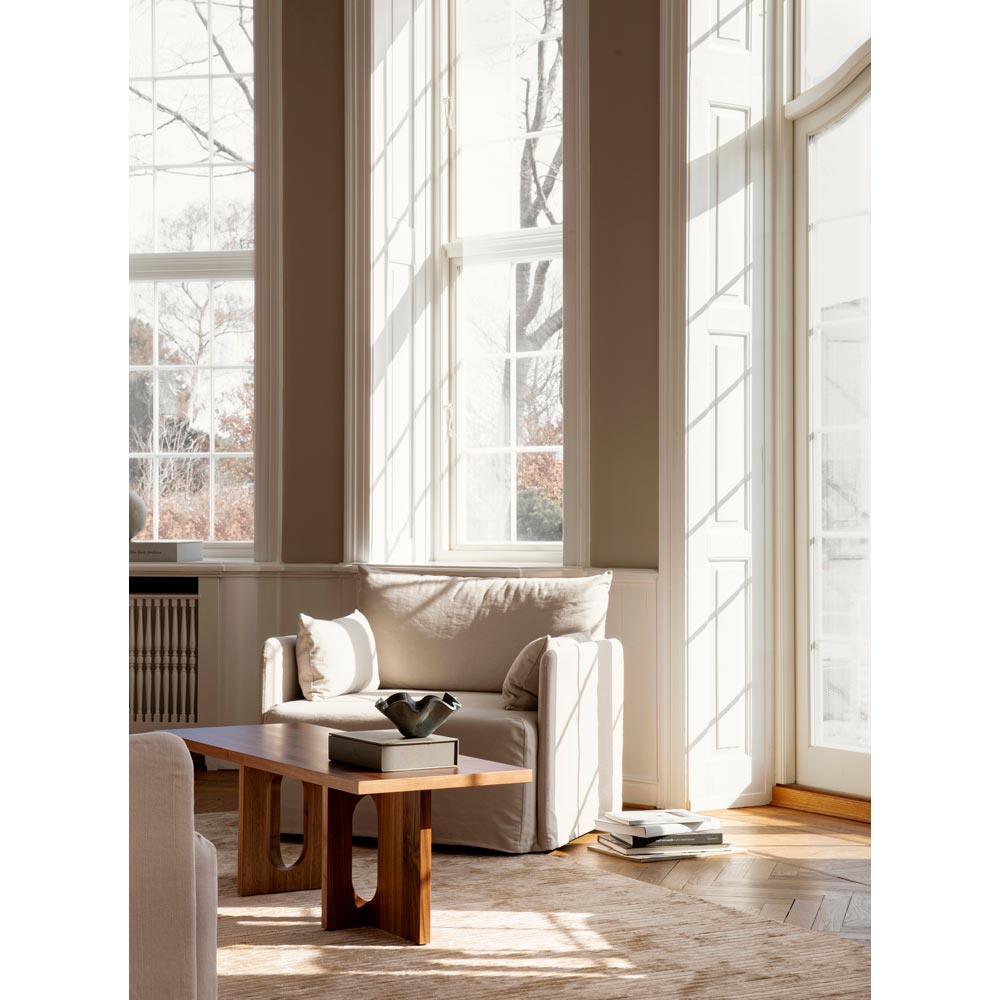 Androgyne Lounge Table Walnut 6 | Rouse Home