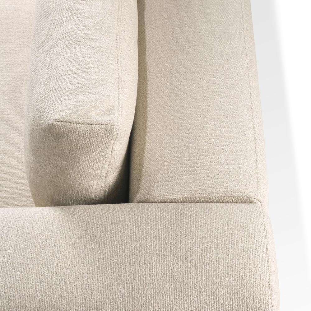 Mellow 3 Seater Sofa Off White 4 | Rouse Home