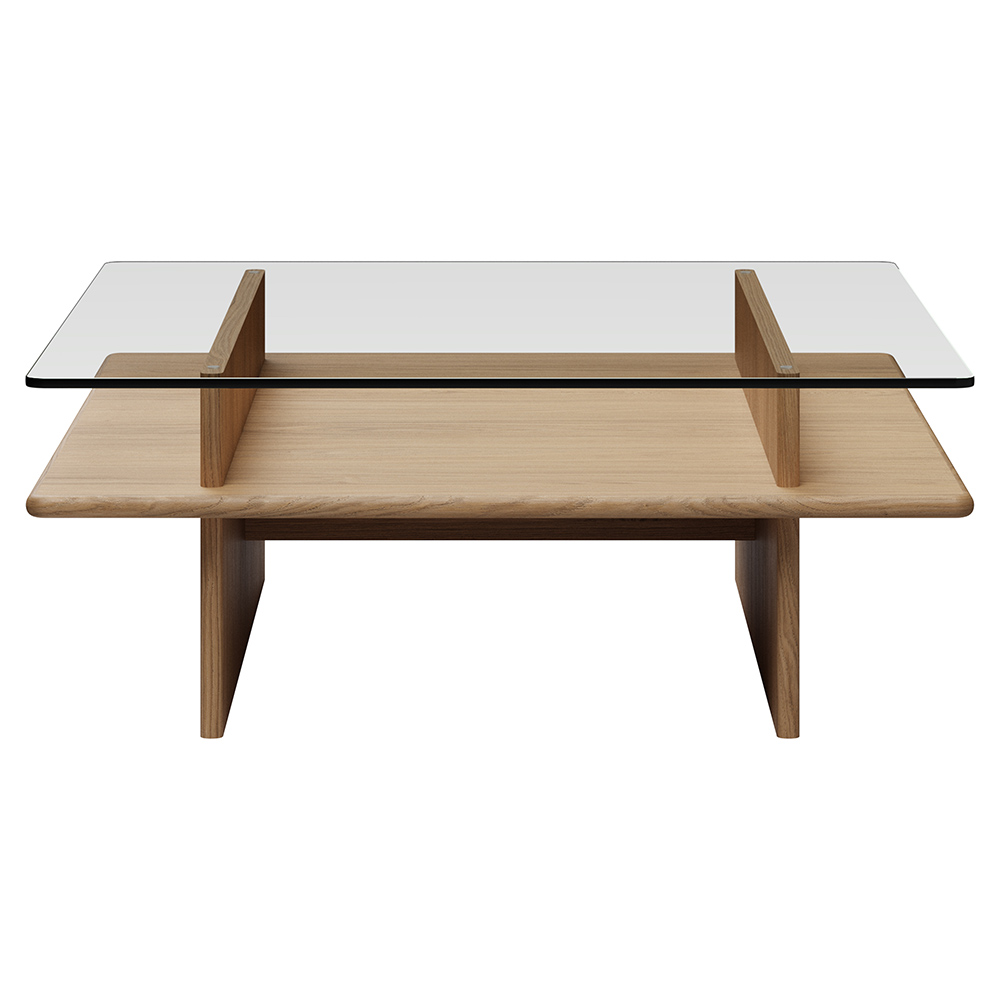 Parallel Square Coffee Table