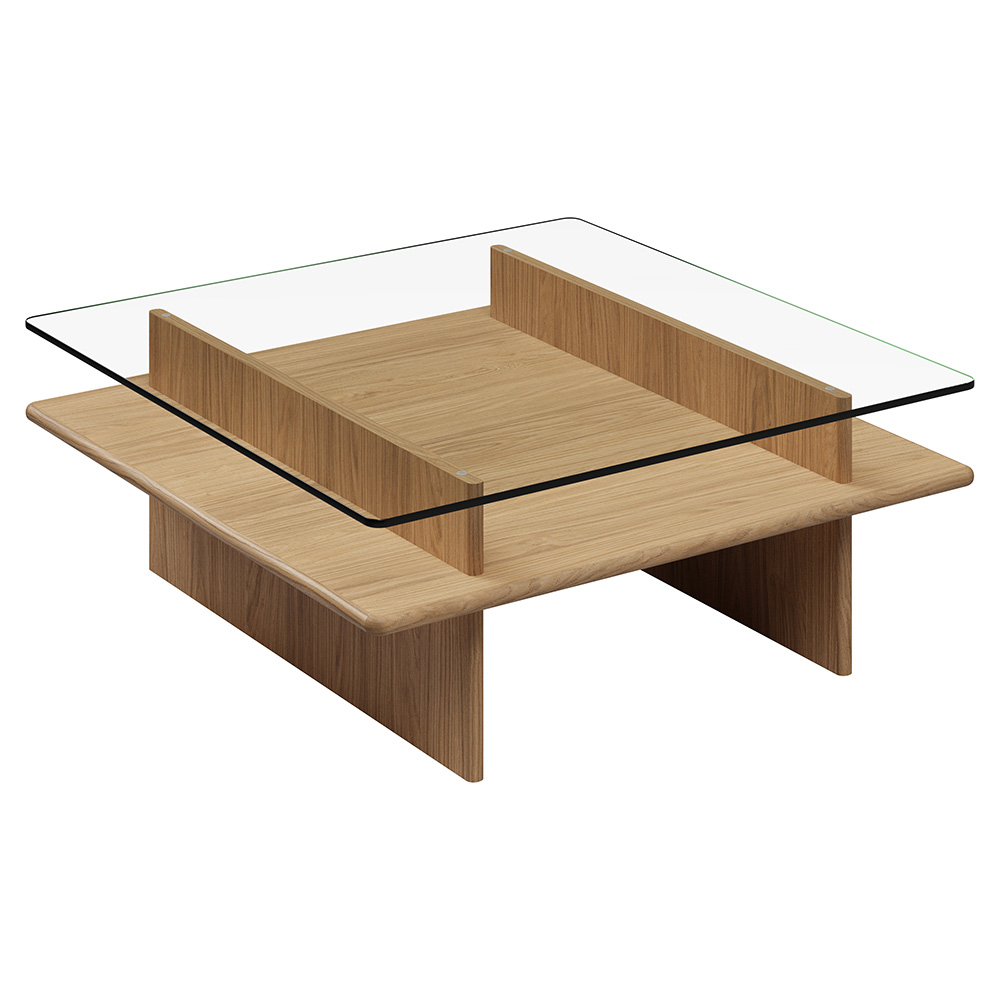 Parallel Square Coffee Table