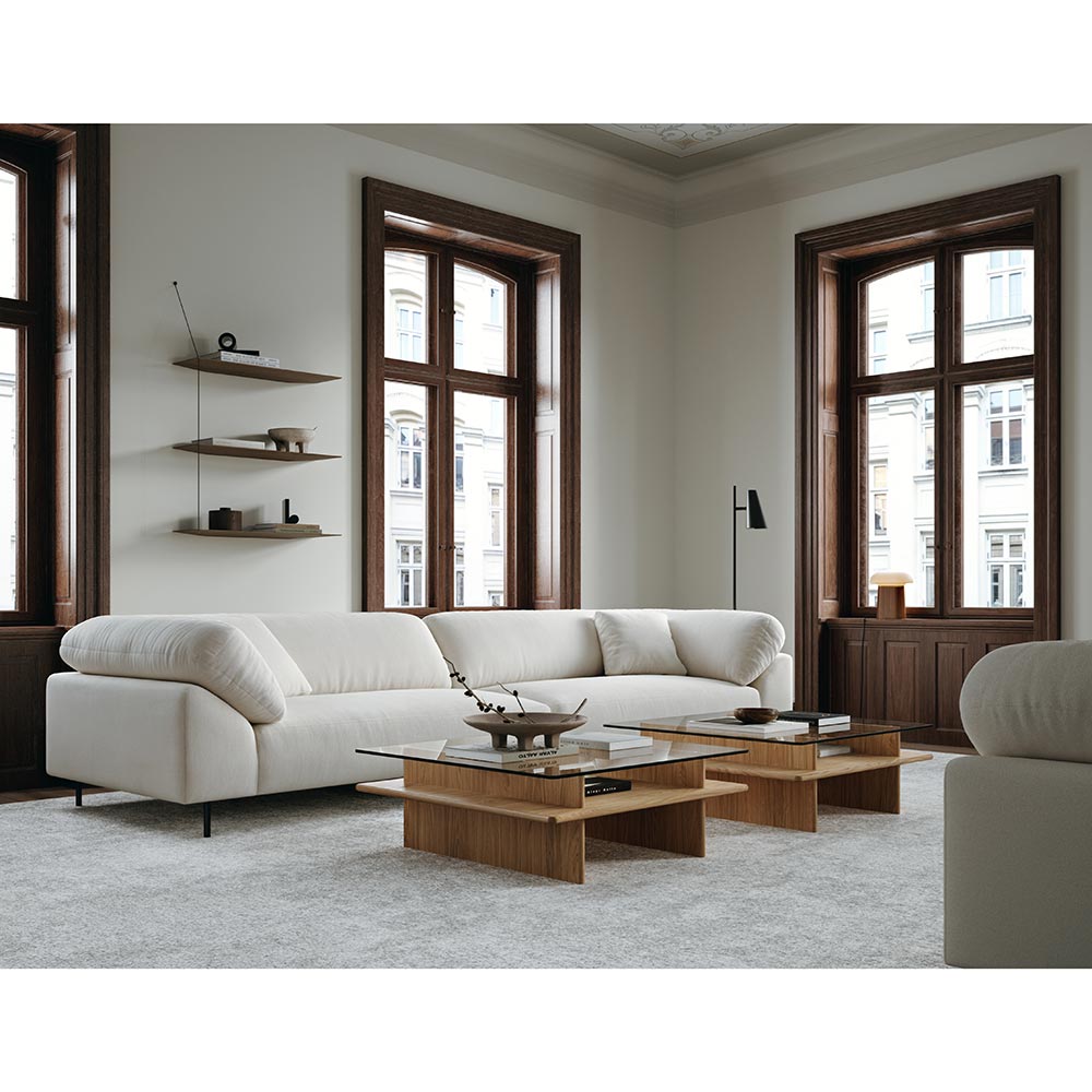 Parallel Square Coffee Table