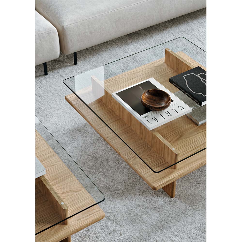 Parallel Square Coffee Table