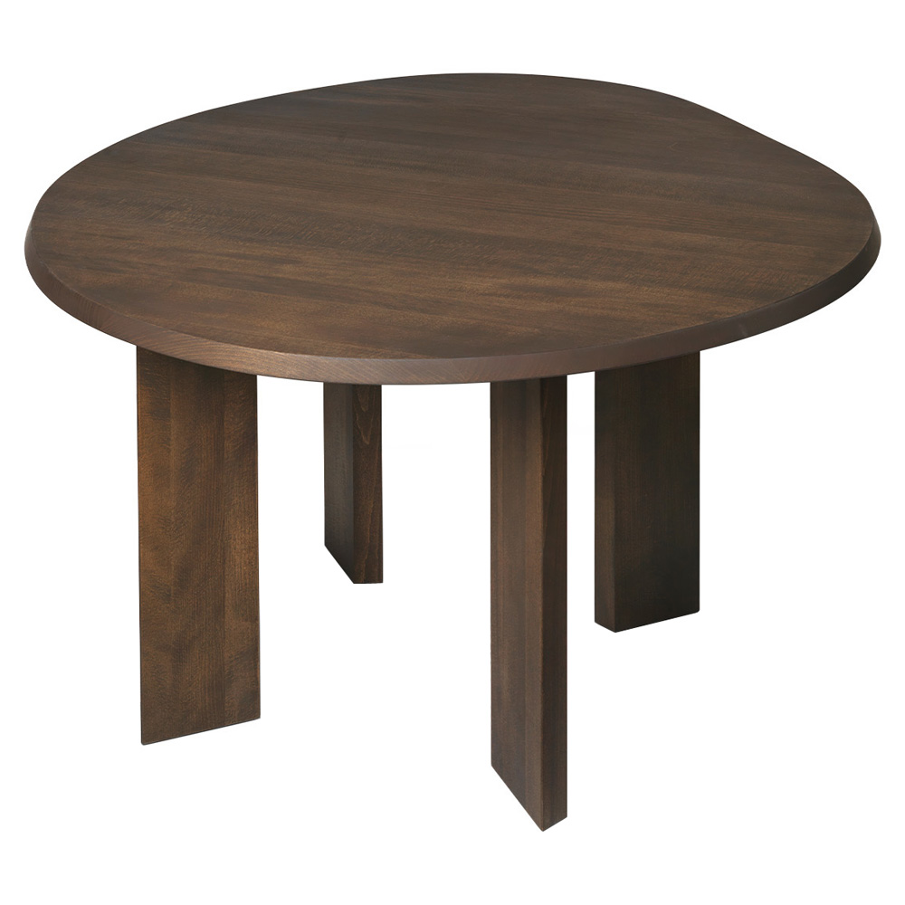 Tarn Dining Table 45 3 Dark Stained Beech 1 | Rouse Home