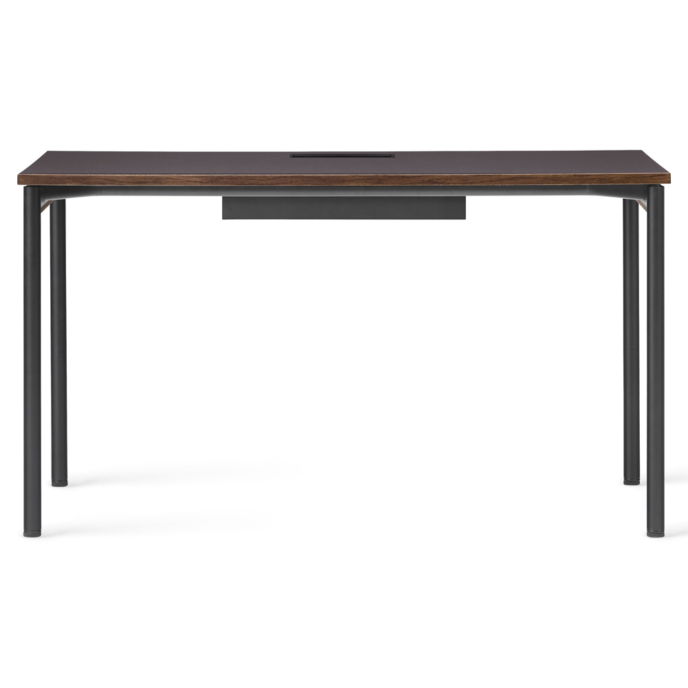 Co 55" Table Management - Black Base, Terra Laminate