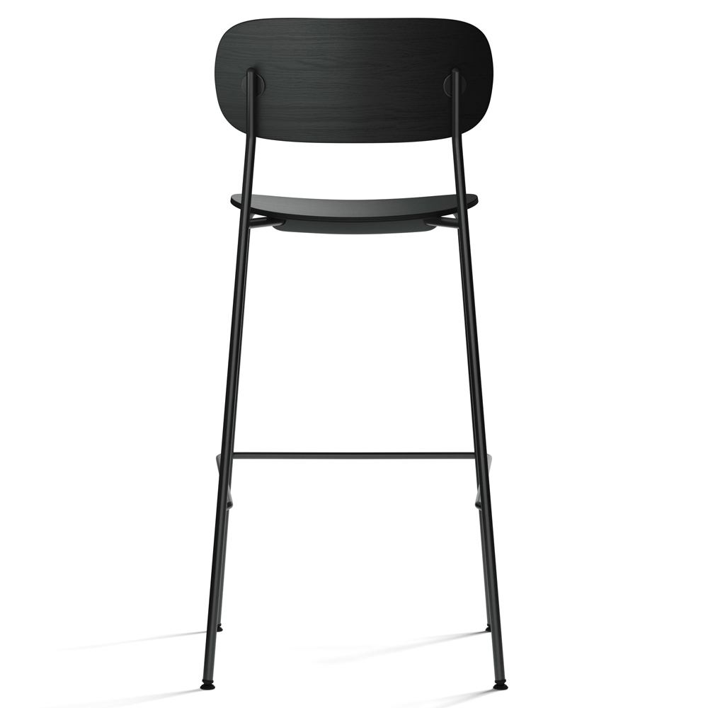 Co Unupholstered Bar Counter Chair Black Oak 3 | Rouse Home
