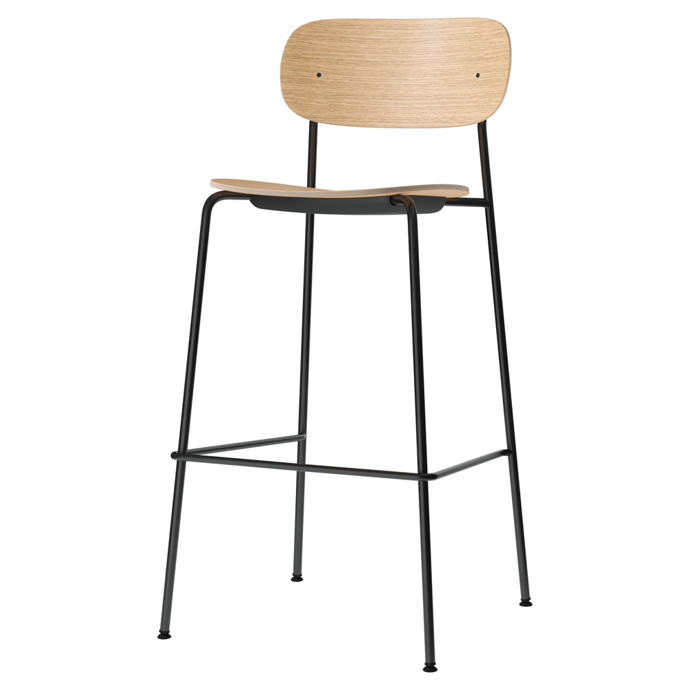 Co Unupholstered Bar Counter Chair Natural Oak 1 | Rouse Home