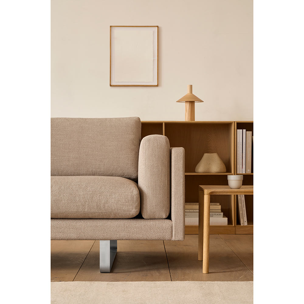 EJ280 2 Seater Sofa - 33.9" Cushions, Sledge Base