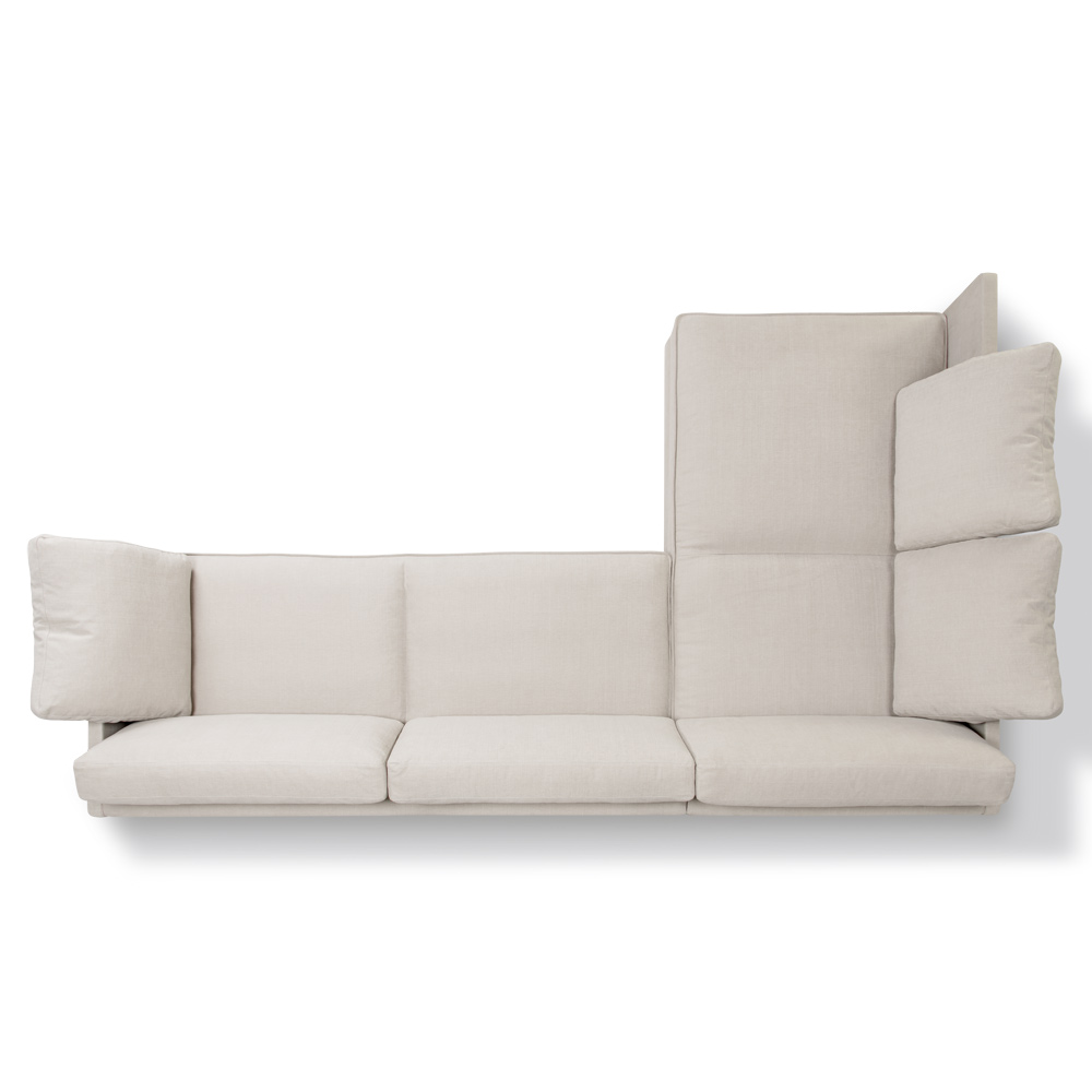 EJ295 Chaise Sofa - 33.9" Cushions | Rouse Home