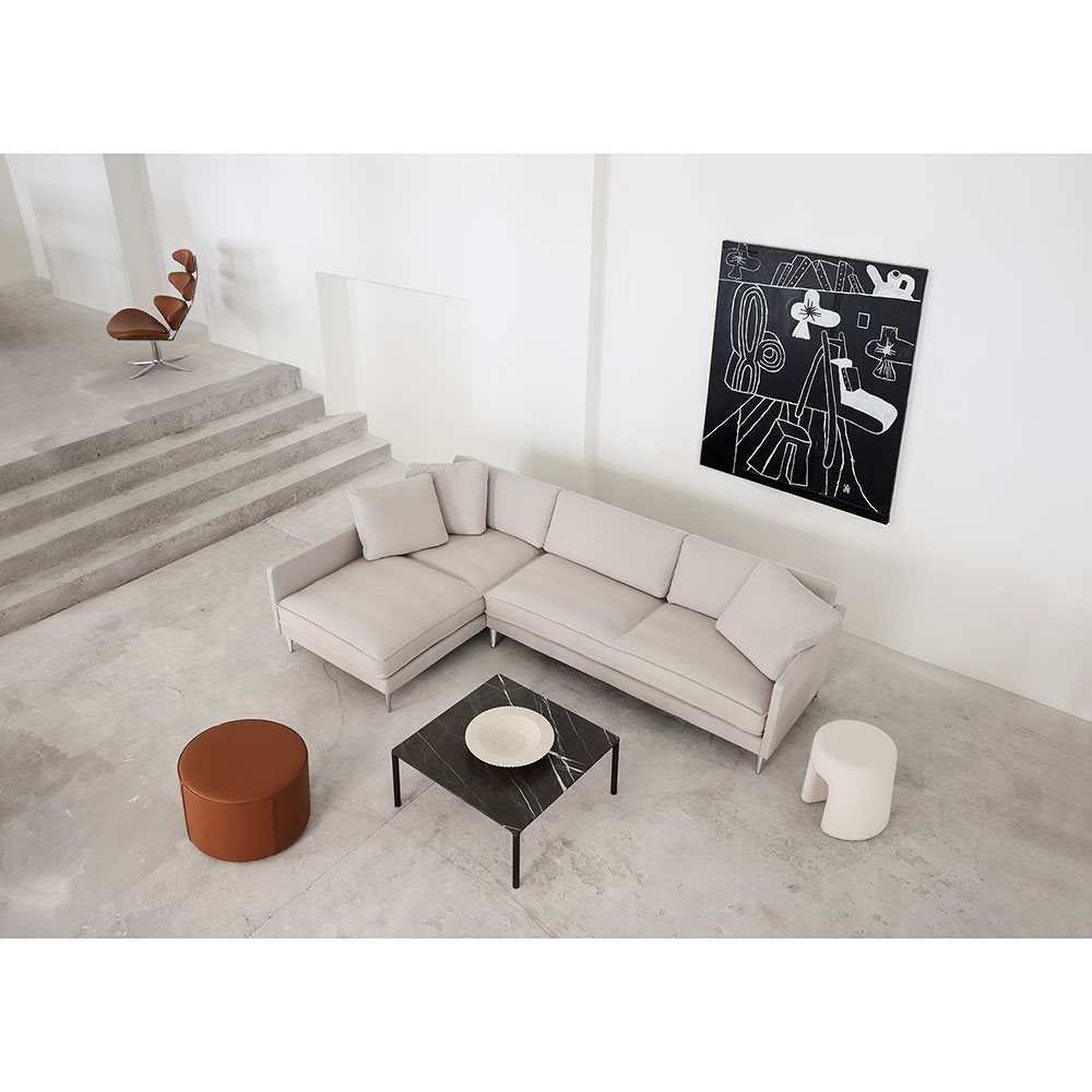 EJ295 Chaise Sofa - 33.9" Cushions | Rouse Home