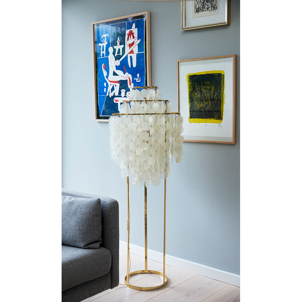 Fun 1STM Floor Lamp - Brass