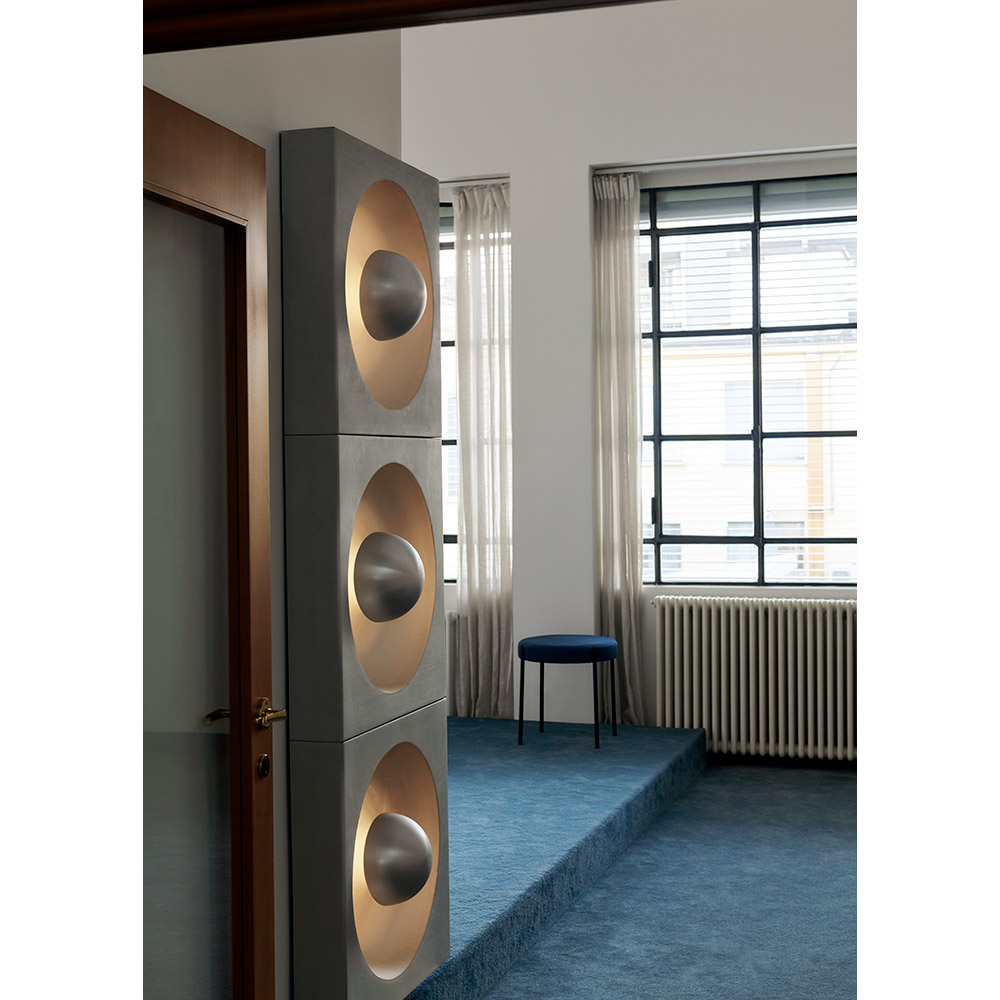 Spiegel Wall/Ceiling Lamp - Brushed Aluminum