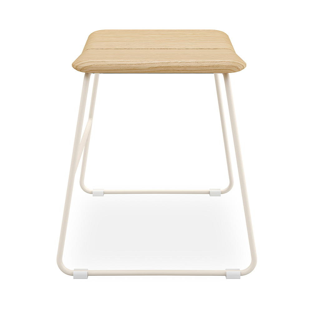 Aero Stool, Set of 2 - Ash Natural, Swan Base