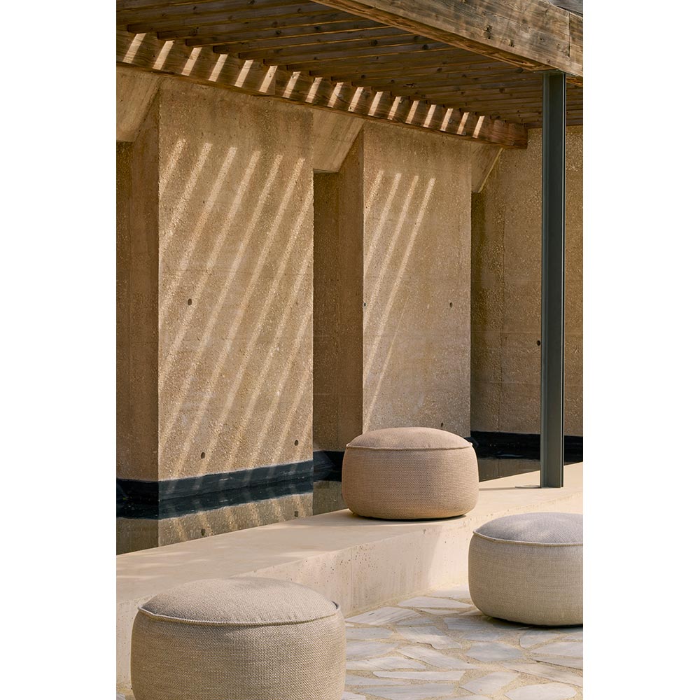 Donut Outdoor Pouf XL - Natural